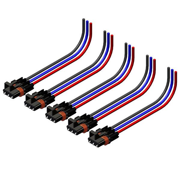 KFI POLARIS 3 PIN HARNESS 5-PK