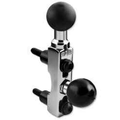 RAM MC H-BAR BASE W/2 BALLS CH