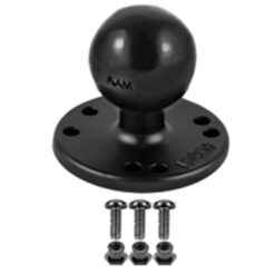 RAM 2.5'' ROUND BASE 1.5'' BAL