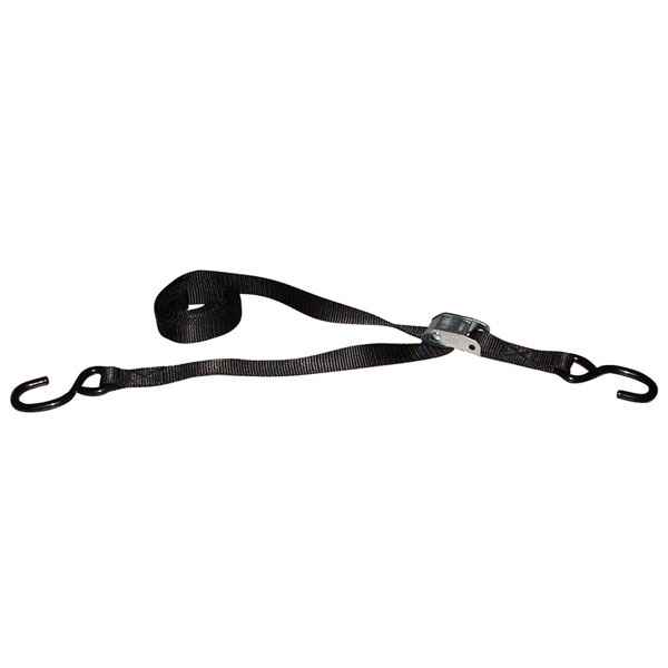 TIE DOWN STRAPS 6' LNG BLK PR