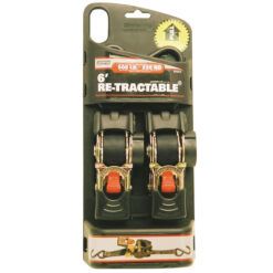 TIE DWN 6'RETRCTABLE RTCHET PR