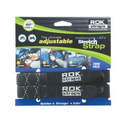 ROK STRAP 1"X60" BLK REFLEC