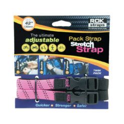 ROK STRAP 5/8 X 42" PINK