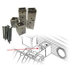 CALIBER V-FR SHLD ADPTR ALUMA