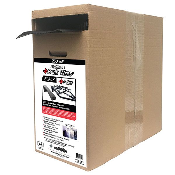 CALIBER BNKWRP BK 2X6"250' ROL