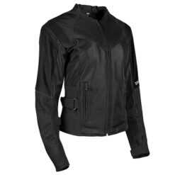 SINFULLY SWEET MESH JKT BK 4X