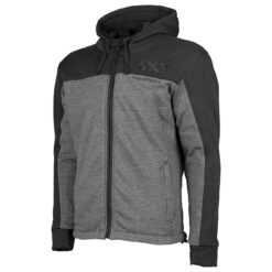 SPEED HAM DWN HOODY BLK/GRY 2X