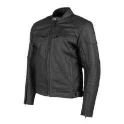 JRC RASP LTHR JCKT BLK XL