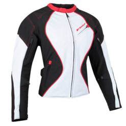 AURORA TXT JKT WHI/RED/BLK MD