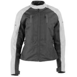 VICTORIA C.E. JKT WHT/GRY 3X