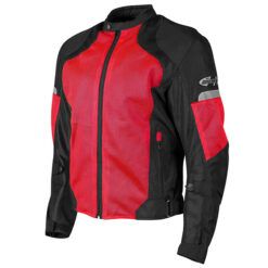 VELOCITY MESH JKT RED/BLACK LG