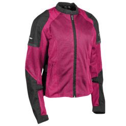 CLEO 15 LDS MESH JCKT PINK 2X