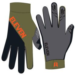 ELEVEN SWAT GLOVE  MG/BK/OR 2X
