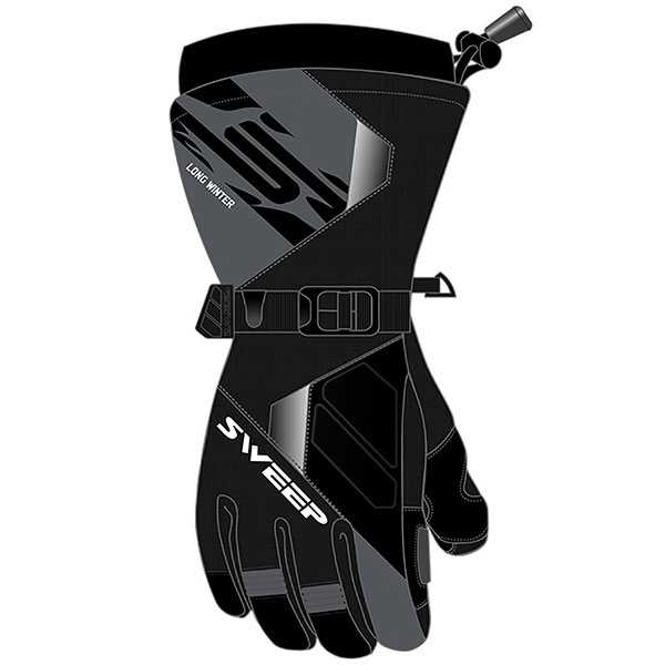 OUTPOST GLOVE BLK/GRY XL