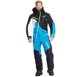 EVO3 MONO SUIT INS BLK/BLU MD