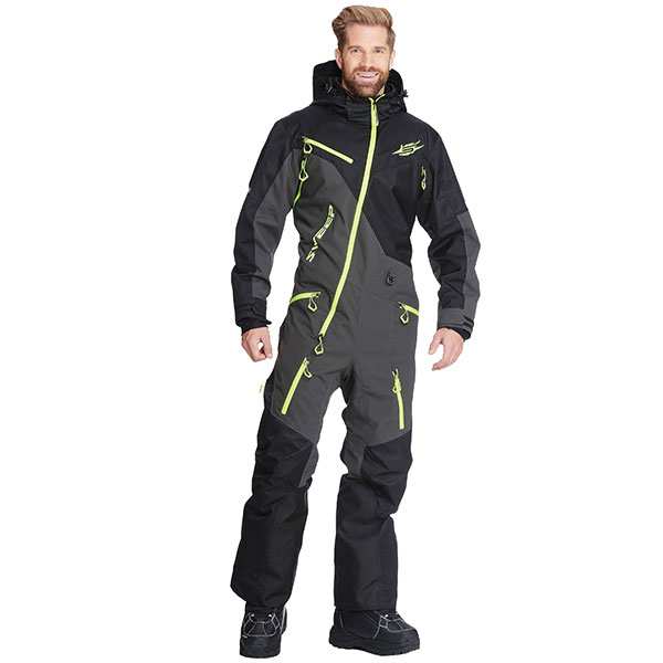 EVO3 MONO SUIT BLK/GRY 2X