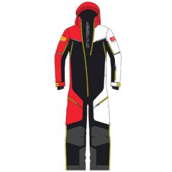 PEAK INS MONOSUIT BLK/RED 2X
