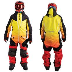 PEAK INS MONOSUIT LAVA/BLK MD