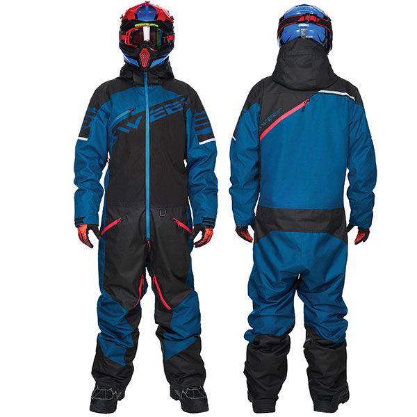 RAZOR INS MONOSUIT BLK/BLU SM