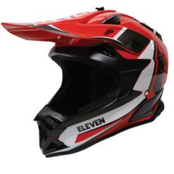 ELEVEN RAID HELMET RD/BK/WH MD