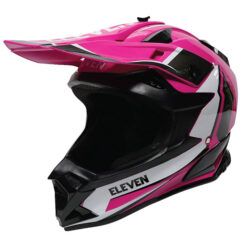 ELEVEN RAID HELMET PK/BK/WH YS