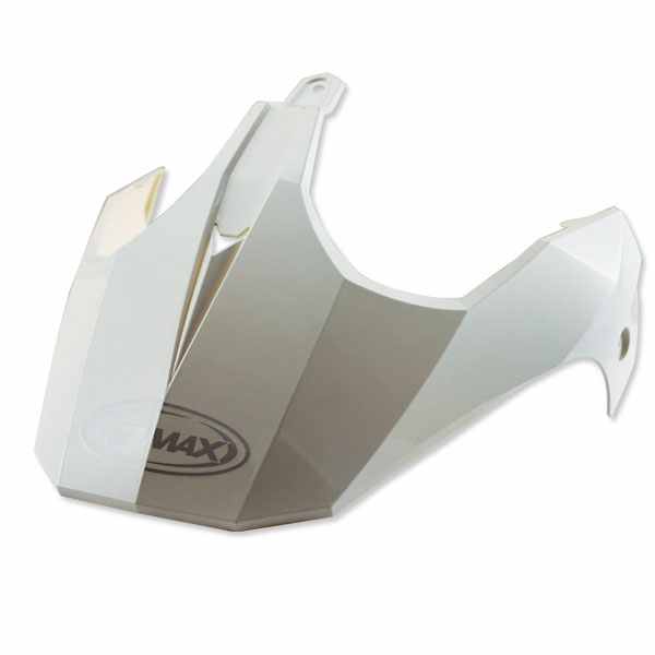 GM11 VISOR SOLID WHT