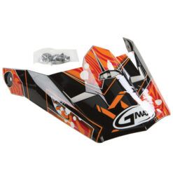 GMAX MX46Y SHRK RPLC VISOR ORG