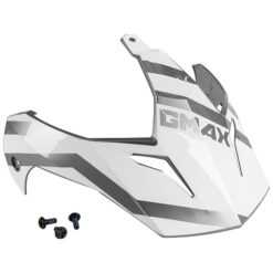 GM11 TRAPPER VISOR KIT WHT/SIL