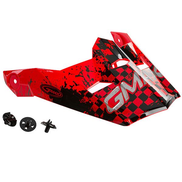 VISOR DOM 46Y ANIM8 RED