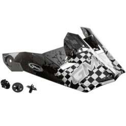 VISOR DOM 46Y ANIM8 SLV/BLK