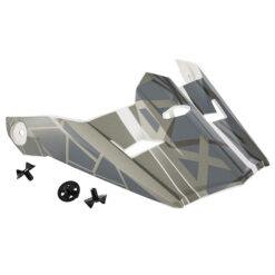 REPLC VISOR MX46Y SLV/WHT MT
