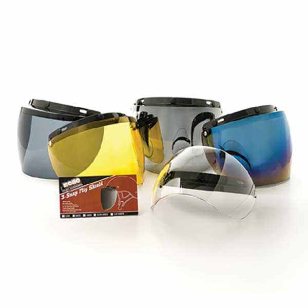 ECHO FLIP SHIELD 3-SNAP AMBER