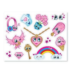 STICKER KIT GIRL PINK