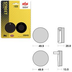 SBS BRAKE PAD 502HF