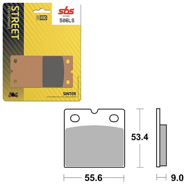 SBS BRAKE PAD 506LS