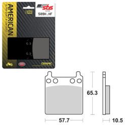 SBS BRAKE PAD 509H.HF