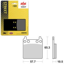 SBS BRAKE PAD 509HF