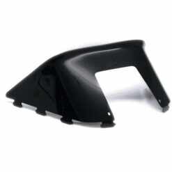 WINDSHIELD POLARIS BLACK 9''