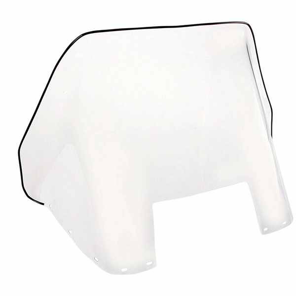 WINDSHIELD POLARIS CLEAR 17''