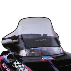 COBRA WINDSH.SMOKED/BLK ACCENT