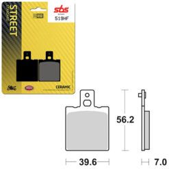 SBS BRAKE PAD 519HF