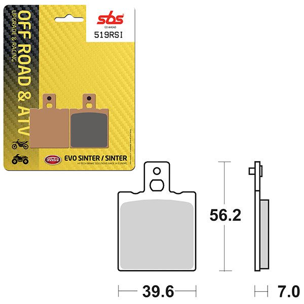 SBS BRAKE PAD 519RSI