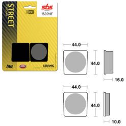 SBS BRAKE PAD 522HF