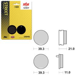 SBS BRAKE PAD 529HF