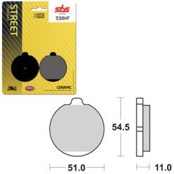 SBS BRAKE PAD 530HF