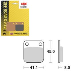 SBS BRAKE PAD 536RSI