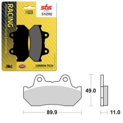 SBS BRAKE PAD 542RQ