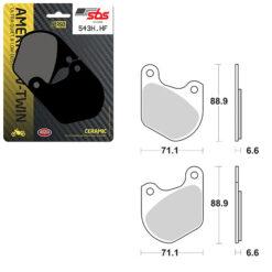 SBS BRAKE PAD 543H.HF