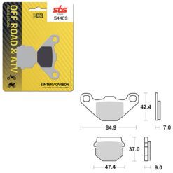SBS BRAKE PAD 544CS