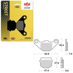 SBS BRAKE PAD 544HF